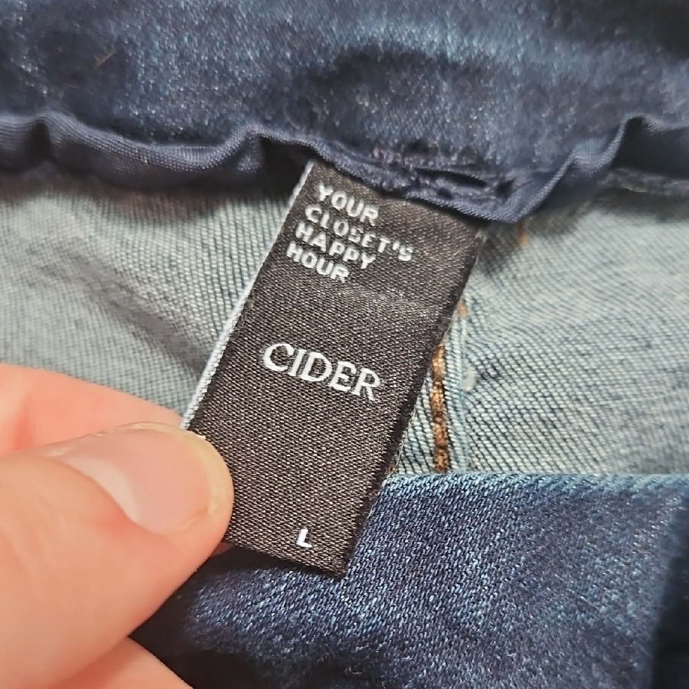 Cider Dark Blue Women Jeans - Picture 2 of 4